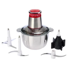 Chef Jet Tila Stainless Electric Chopper Ice Crusher and Peeler Machine