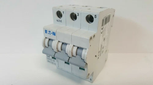 NEW NO BOX! EATON 2A 3-POLE CIRCUIT BREAKER WMZS3C02