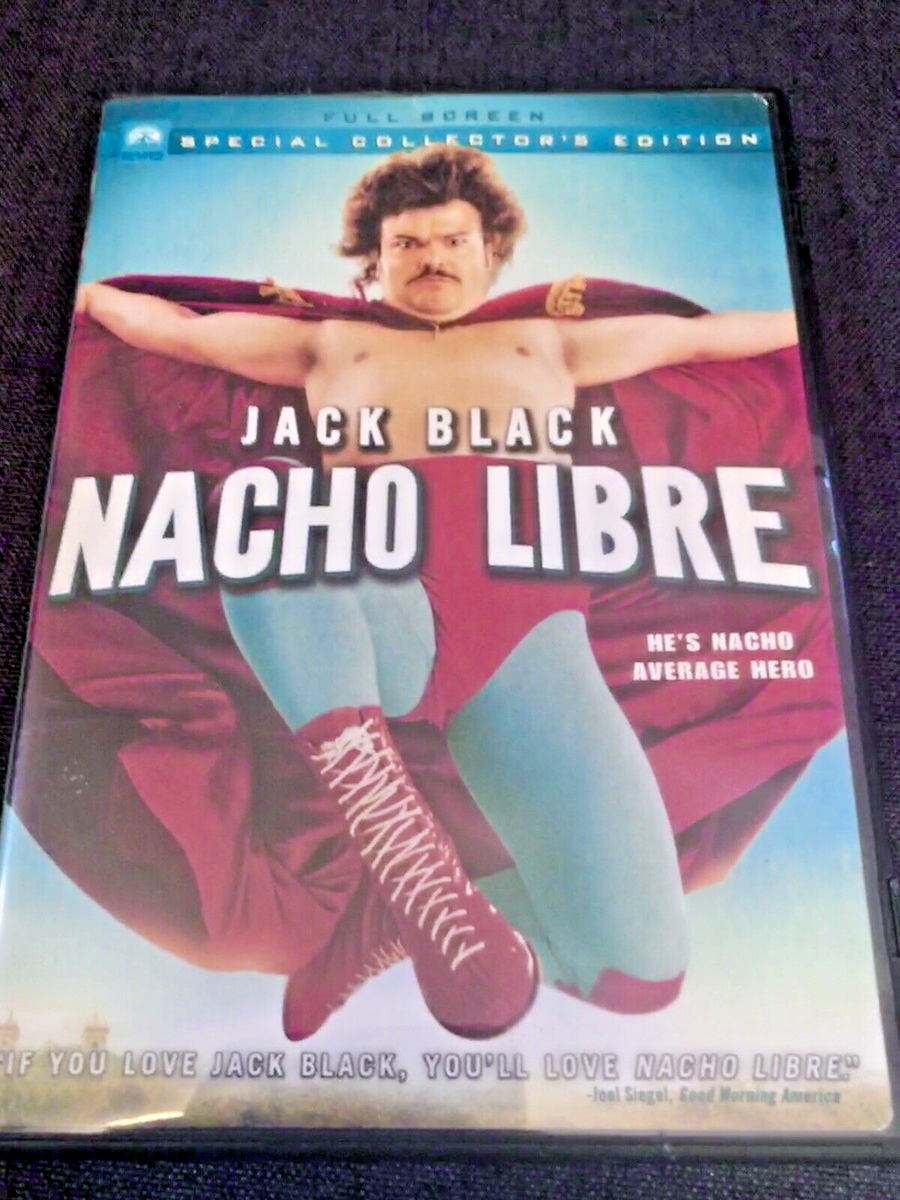 Nacho Libre Wrestling DVD Movie Classic Film Comedy Classic Funny