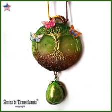 Tree of Life Jewelry Necklace Protective Talisman Pendant Amulet Charm Butterfly
