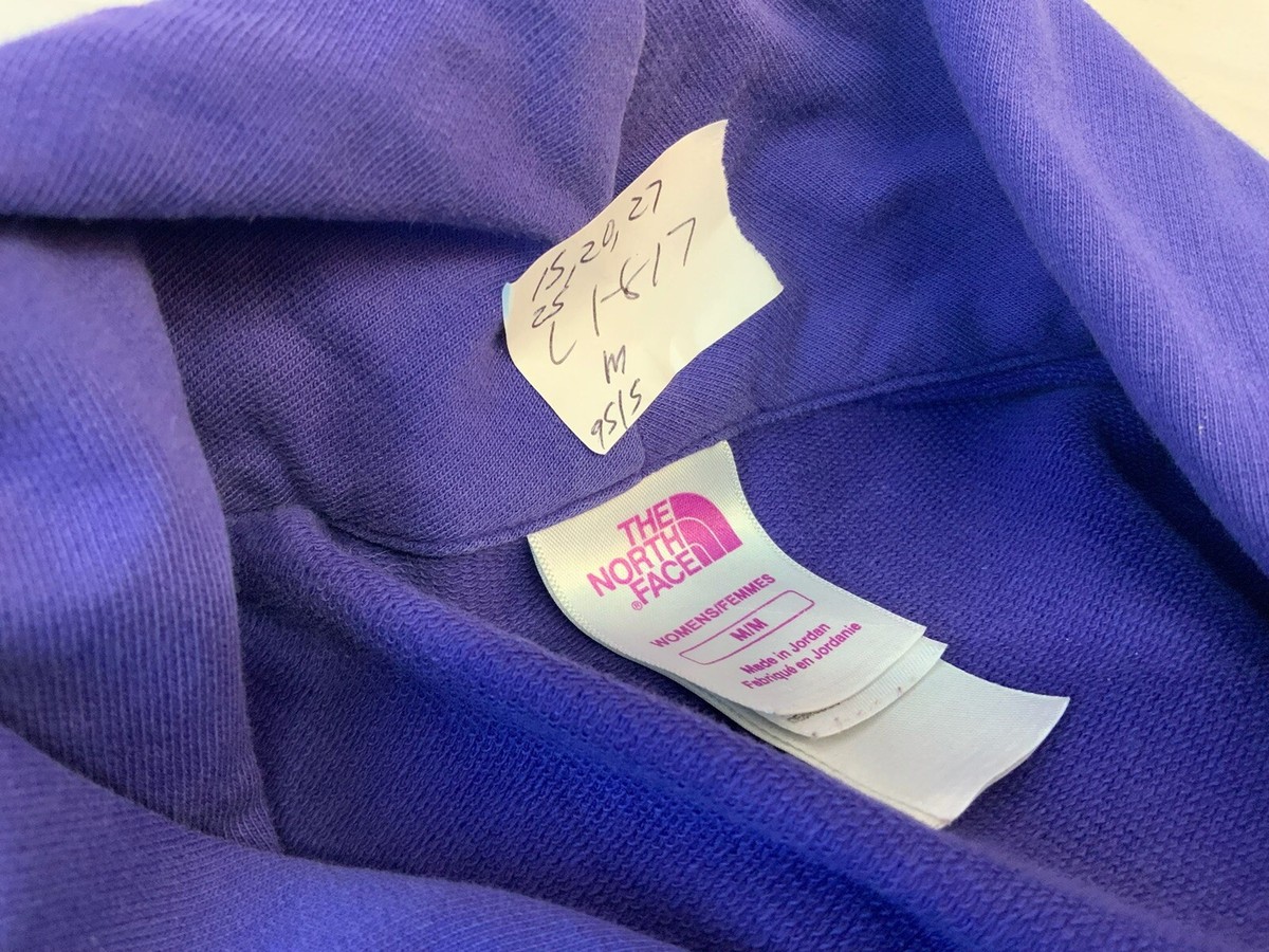 The North Face Blazer Jacket M Women Purple Cotton Elastane Sash