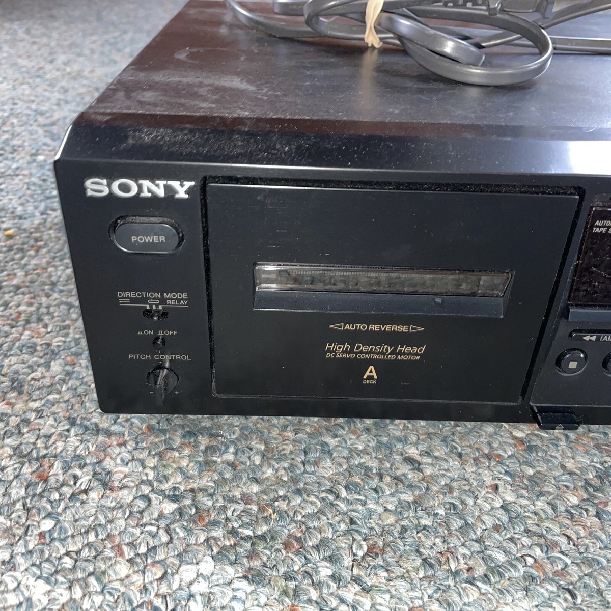 Vintage Sony TC-WE475 Dual Cassette Deck Tape Recorder HiFi Stereo