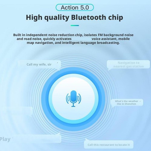 Coche MP3 Bluetooth Carga Rápida Alta Fidelidad HiFi Música Sin Pérdidas Plaa3d8 - Imagen 8 de 17
