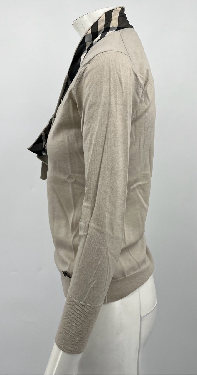 【値下げ】 Burberrys NEW WOOL 長袖ニット イングランド製 90s イングランド製 Burberrys バーバリーズ ウールセーター L