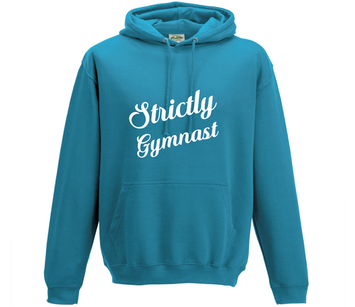 Girls Personalised Strictly Gymnastics Dance Kids Hoodie Dance Gym - Picture 3 of 8