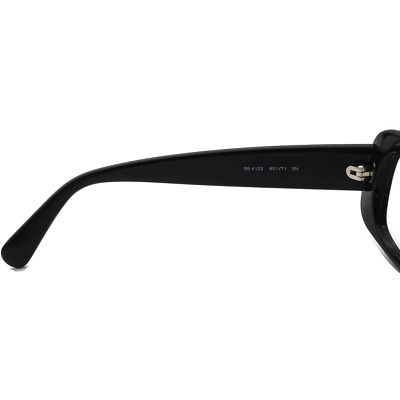 Ray-Ban RB4122 601/71 Sunglasses Black Rectangle FRAMES ONLY Made in Italy Ray-Ban Sunglasses Frame Only RB 4122 601/71 Glossy Black  main image 3