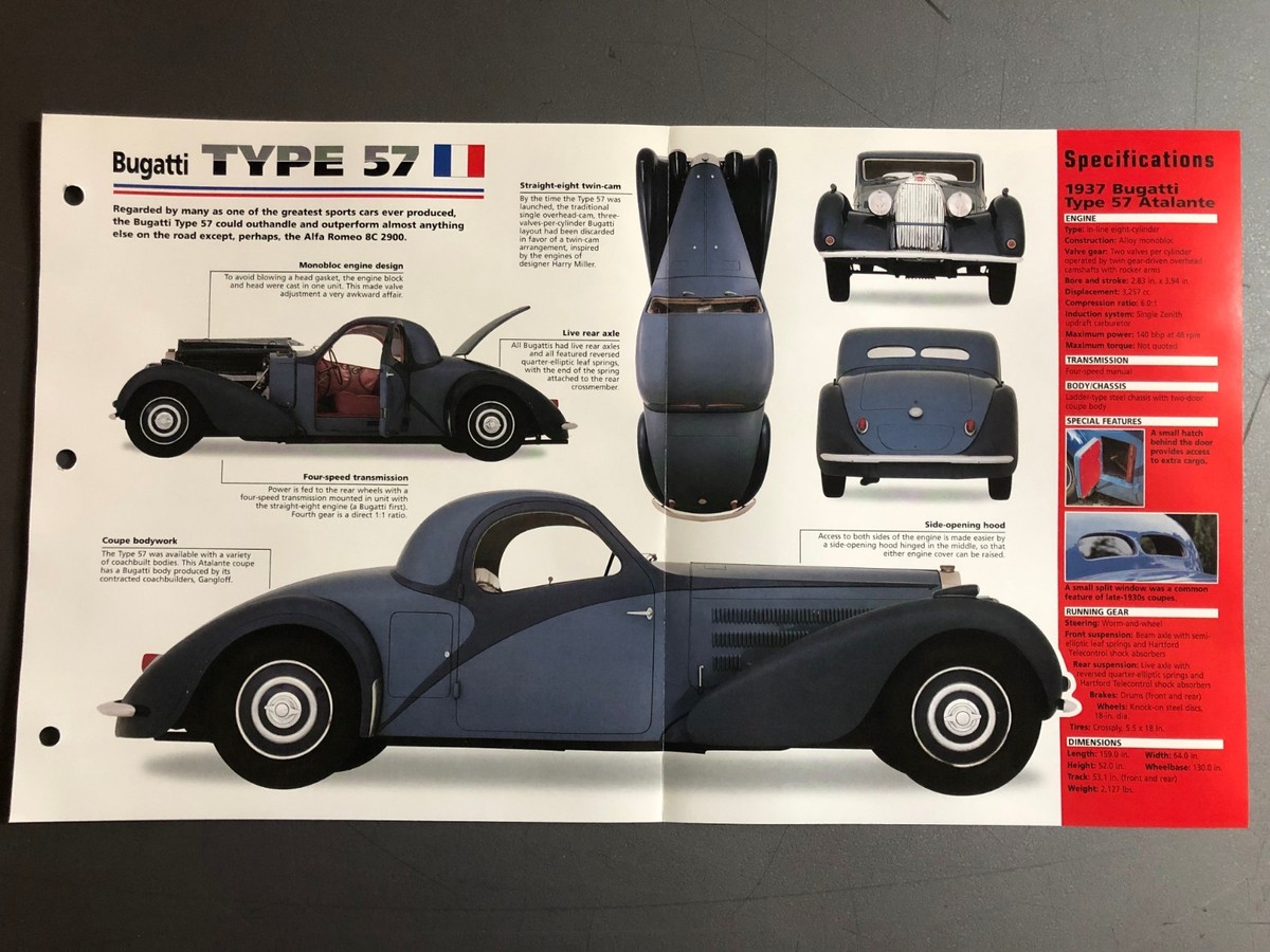 1934 - 1940 Bugatti Type 57 Coupe IMP 