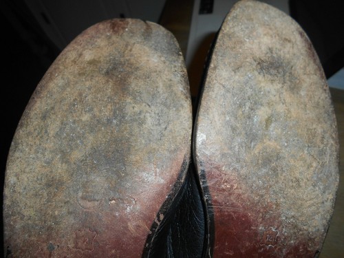 Rares t 46 Chaussure Lloyd habillées Vintage cuir noir tbe a 30€ ach imm fp com - Picture 8 of 12