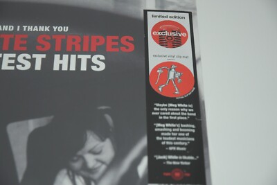 The White Stripes: Greatest Hits LIMITED + *SLIPMAT* US 2LP VINYL sealed stoner