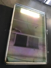 WHIRLPOOL RANGE DOOR INNER GLASS PACK OEM P/N WP8053948 8053948 3186271 9758162