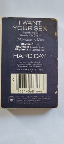 George Michael I Want Your Sex (Cassette) Single - Picture 2 of 6