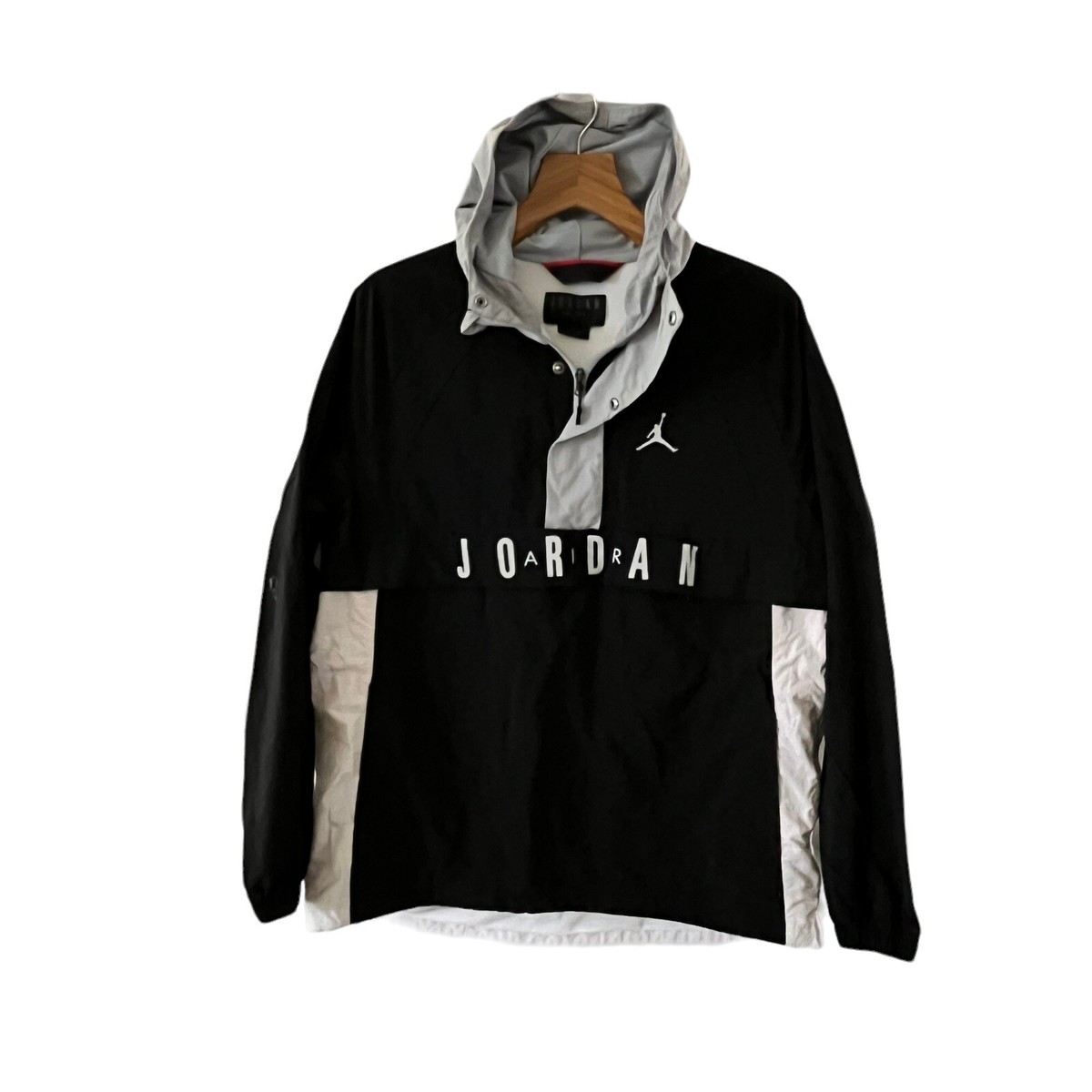 Vintage Rare Nike Air Jordan Mens Medium Black Color Block