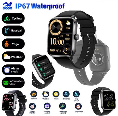 2025 Smart Watch For Men/Women, Waterproof Smartwatch Bluetooth Sport Watch