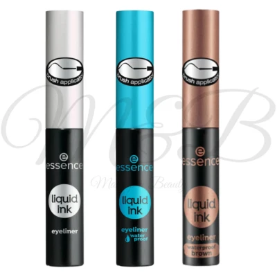 Essence Liquid Ink Eyeliner *Black / Black and Brown Waterproof* CHOOSE SHADE