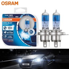 Osram H4 Cool Blue Advance 5000K Blanco Faro Coche Globos Halógenos 12V 60/55W