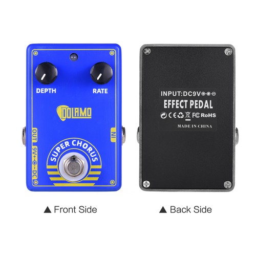 Dolamo Electric Guitar Effects Pedal Distortion Overdrive FUZZ True Bypass W5M1 - Picture 10 of 28
