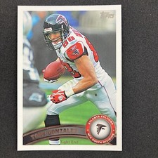 Tony Gonzalez 2011 Topps Card #417 NFL Atlanta Falcons