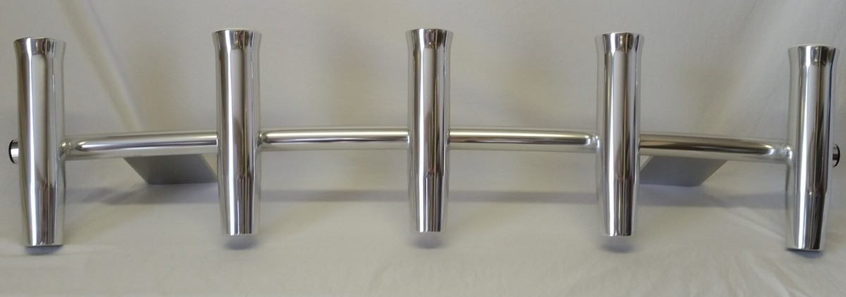 fishing rod holder rocket launcher hardtop mount 5 Pole Fishing Rod Holder Rocket Launcher Hardtop Mount