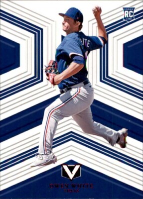 Owen White 2023 Panini Chronicles Vertex Red Rookie #7 001 /100 Numbered Rangers