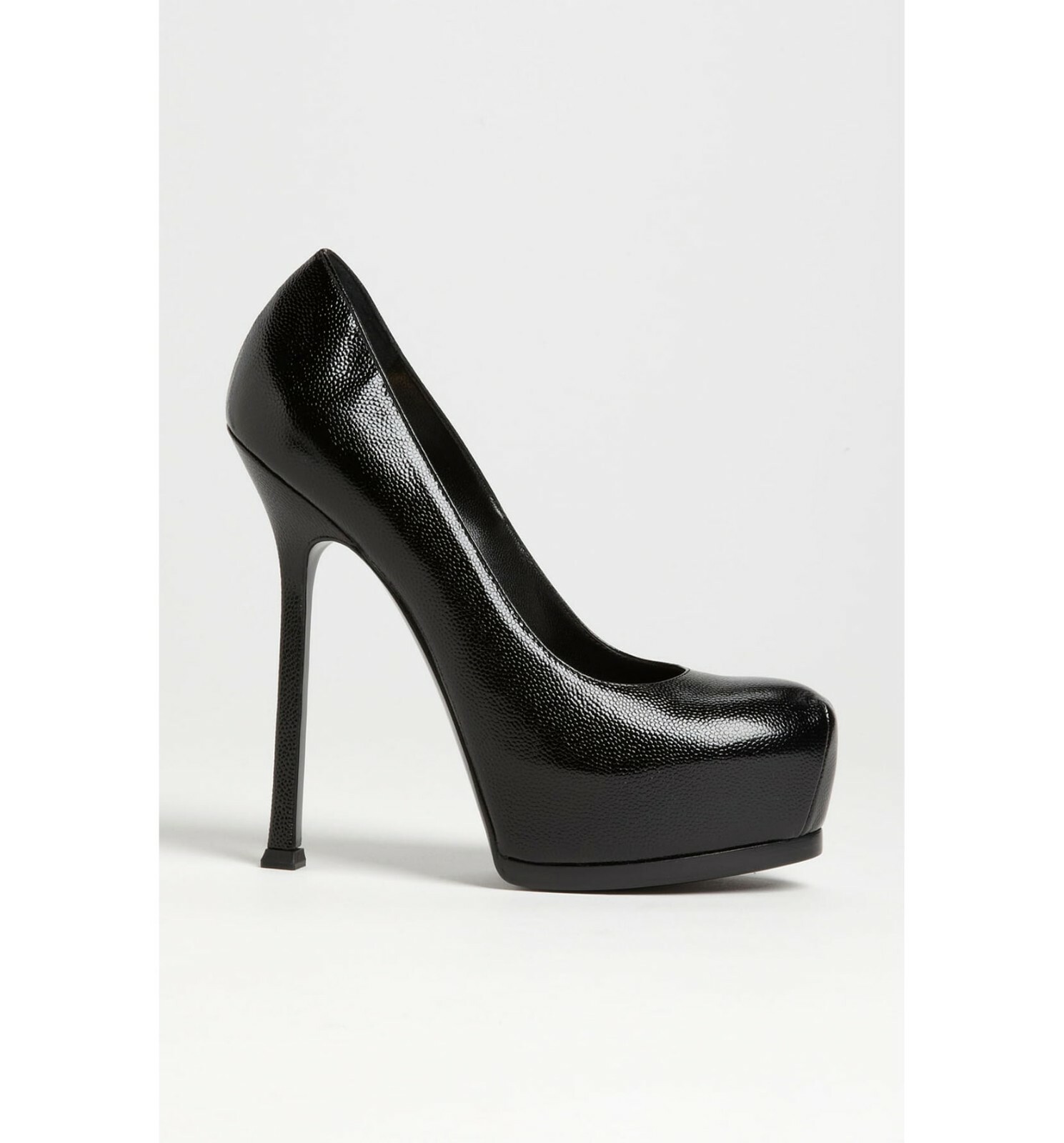 Scarpa nuova con scatola YSL Yves Saint Laurent in pelle nera omaggio due pompe EUR 40 US 9 5