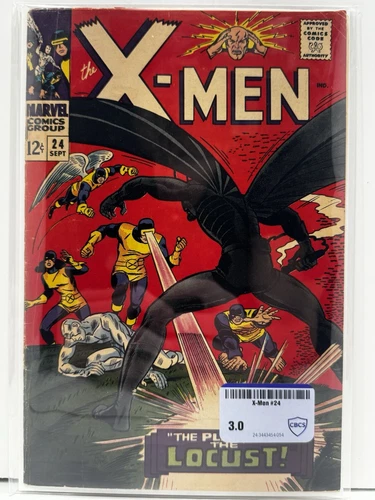 X-Men #24 1st App. of Locust Marvel | CBCS Raw Comic Review 3.0