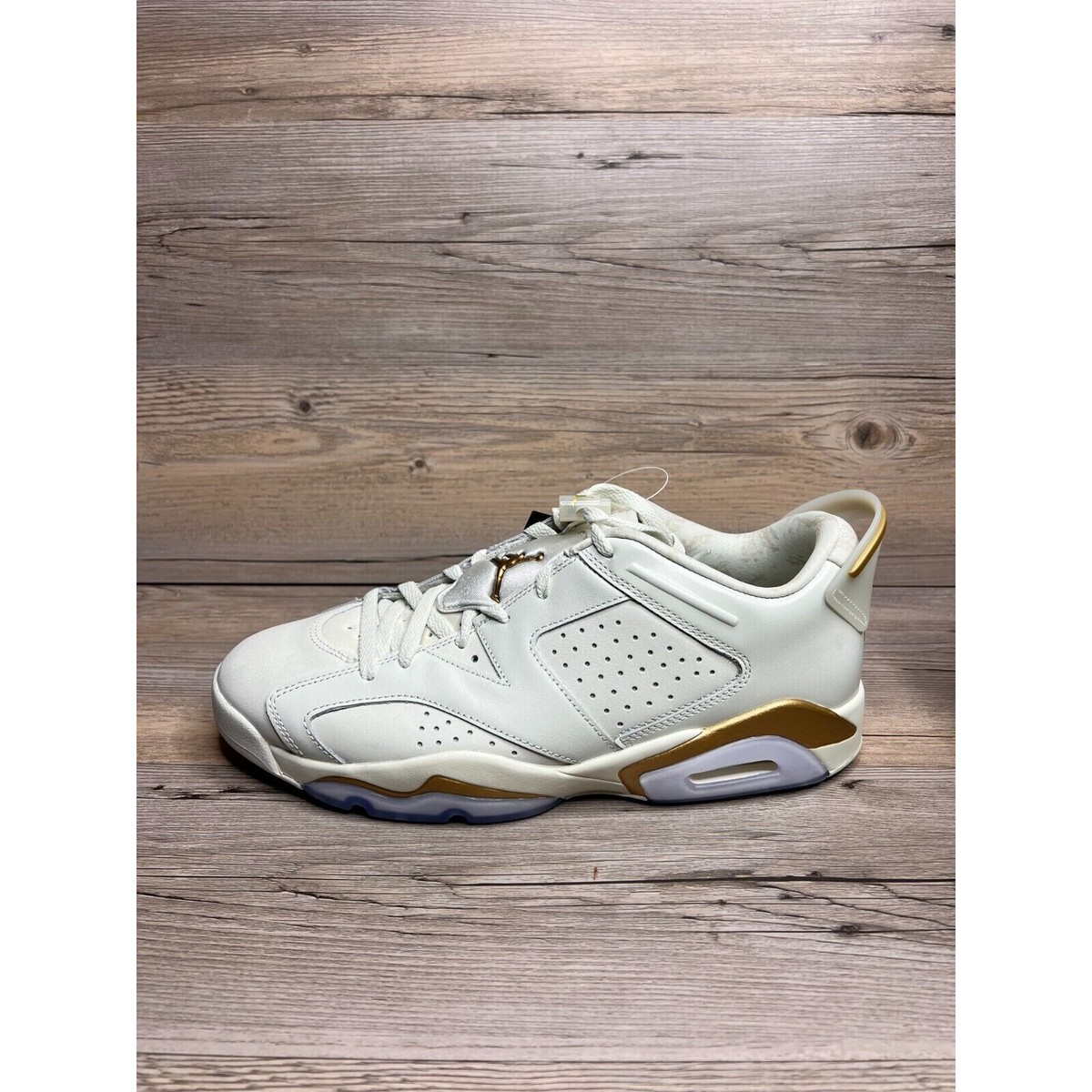 Nike Air Jordan 6 Retro Low GC Lunar New Year Mens Size 12.5 White