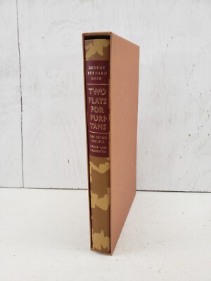 Two Plays For Puritans George Bernard Shaw 1979 Hardcover Heritage Press