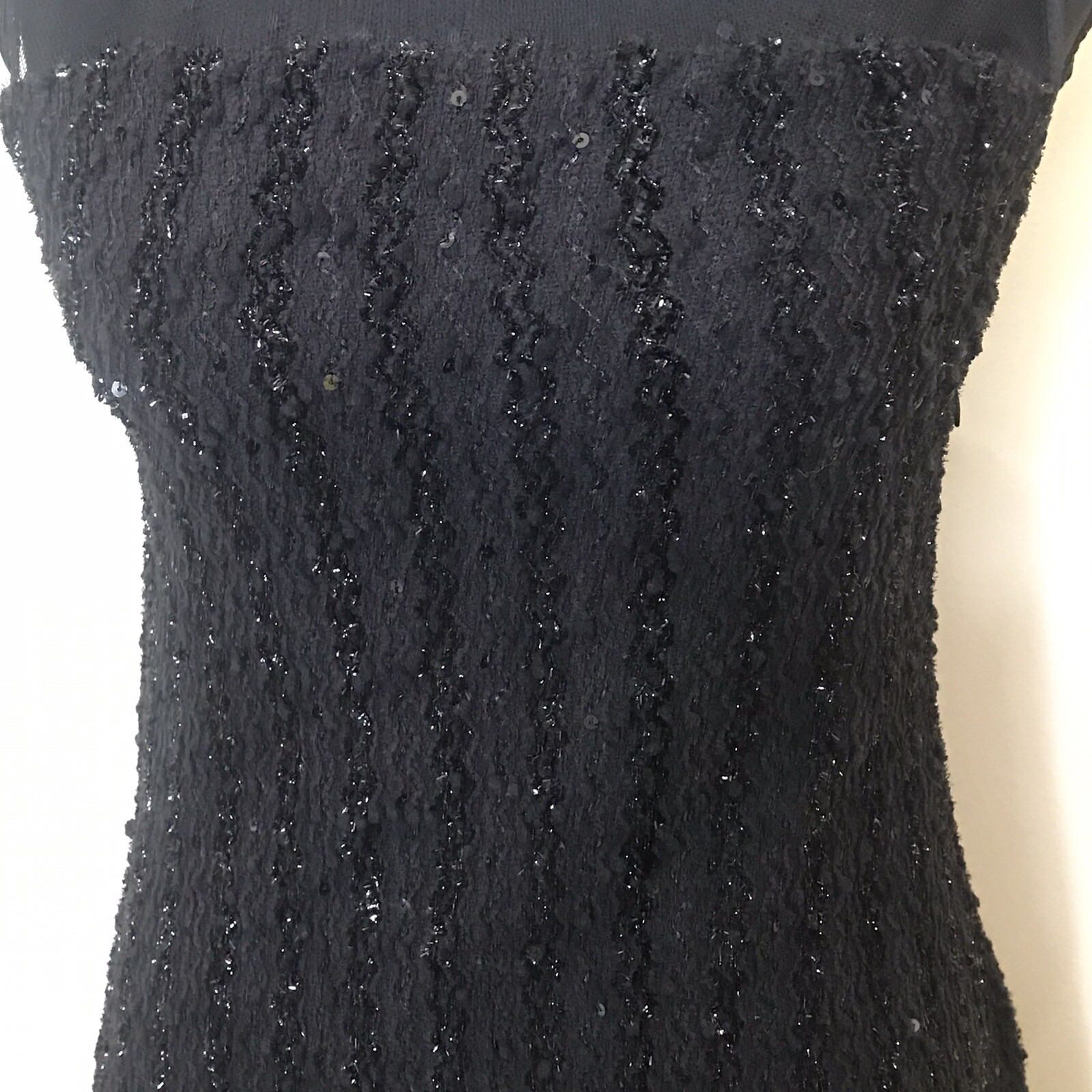 Zara Basic Collection Black Sleeveless Pullover M… - image 3