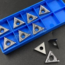 10PC TCGT16T302-AK N01 TCGT32.50 AK Turning insert for cemented carbide aluminum