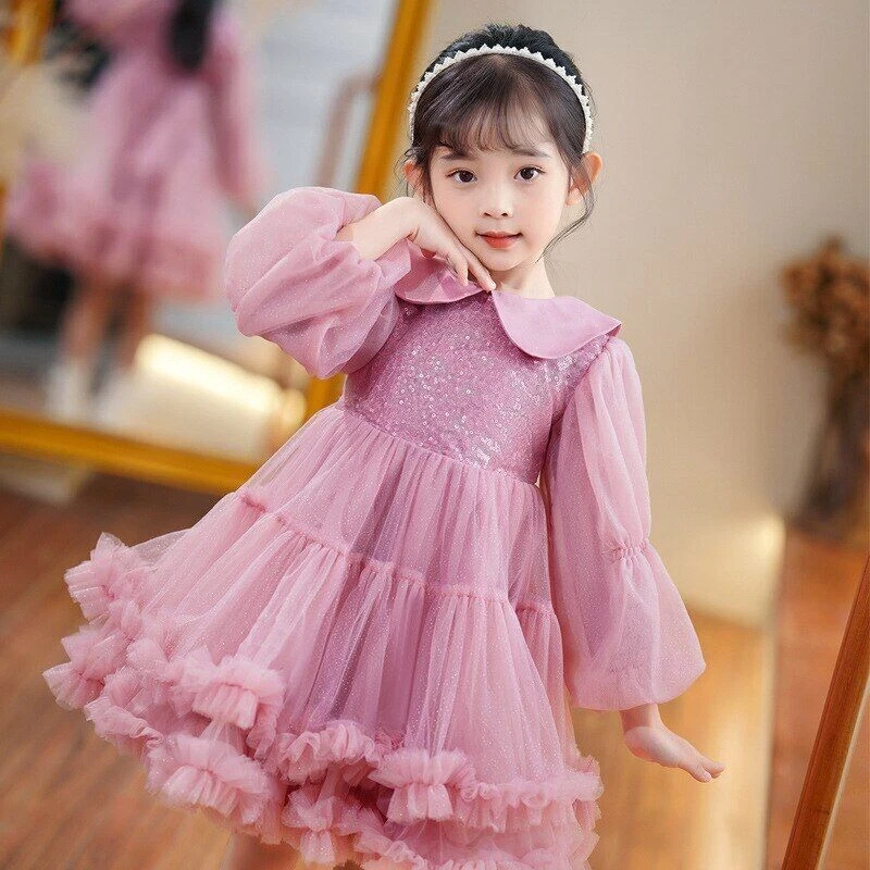Princess Dress Girls Party Dresses Cosplay Costume Dress Carnival Costumes - Image 2 of 4