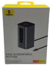 Baseus Docking Station, 11 in 1 Laptop Docking Station with 2 HDMI DP, 3 USBA/C