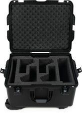 Gator Gwp-titanrodecaster4 Titan Case For Rodecaster Pro, 4 Mics, & 4 Headsets