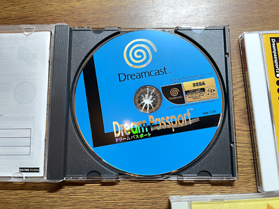 Dream Passport 1 2 3 Set Sega Dreamcast DC JAPAN NTSC-J Browser