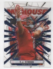2023 CJ Stroud Clearly Donruss Football My House Rookie RC Texans #12