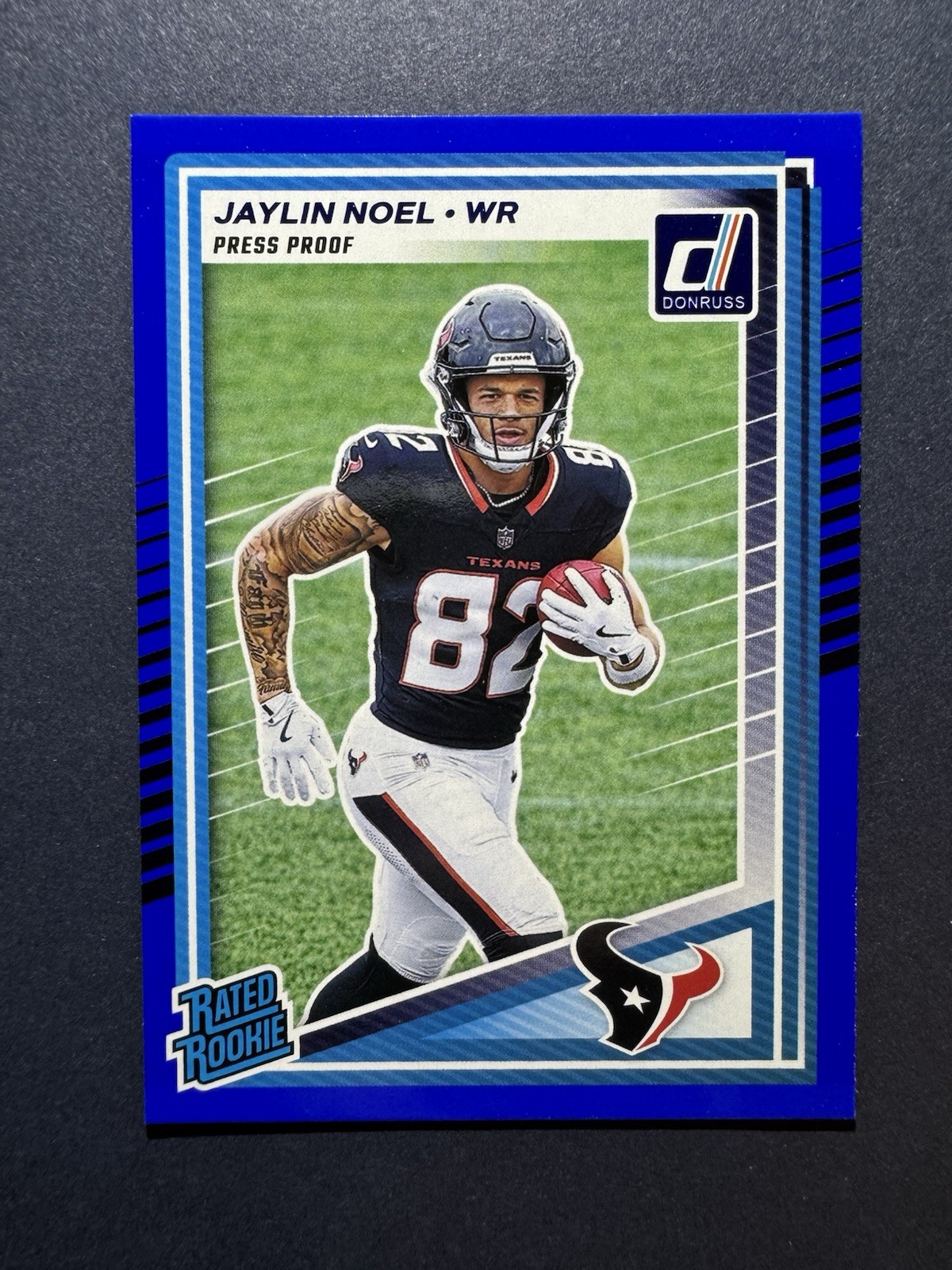 2025 Panini Donruss Jaylin Noel Press Proof Blue #324