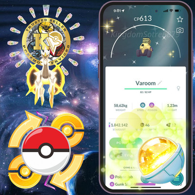 P.T.CentraI  TRADE GO   Shiny Varoom   1 00k  Stardusts  Digital 