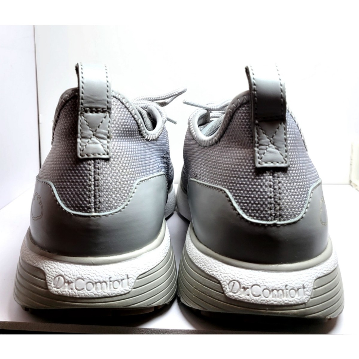 Dr. Comfort Sneakers Jack Shoes Diabetic Sneakers Grey Mens 10.5M  Comfort Work Dr. Comfort Men main image 3