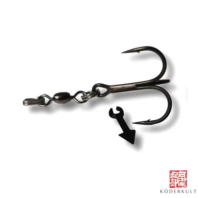 Pikecraft The Pelagic  Stinger Big BKK 2/0  + Quick Pin Big 1pcs