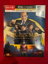 The King's Man TARGET Exclusive Gallery Book 4K Ultra HD Blu-ray  DIGITAL OOP