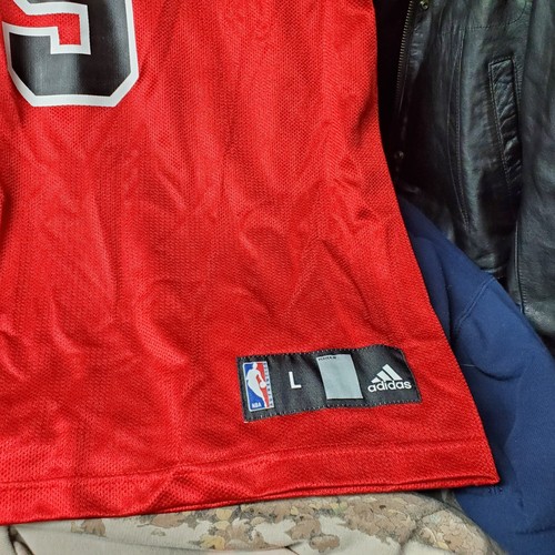 Late 2000s Andres Nocioni #5 Chicago Bulls Adidas Swingman Jersey Mens Large - 第 3/8 張圖片