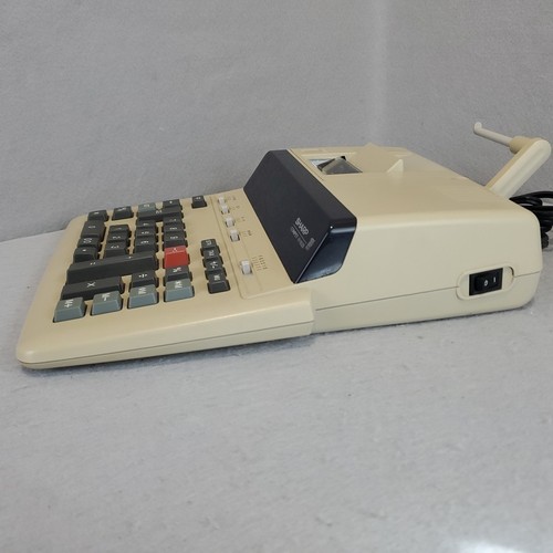 Vintage Sharp Compet Calculator VX-1652B Electronic Digital Printer Works - Picture 3 of 8