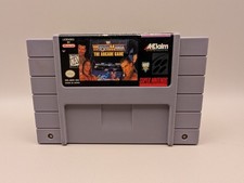 WWF WrestleMania The Arcade Game SNES Tested Working Authentic Cartridge
