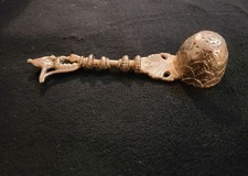  SPEGNI CANDELA FIAMMA SPEGNIMOCCOLO VINTAGE FUSIONE OTTONE 