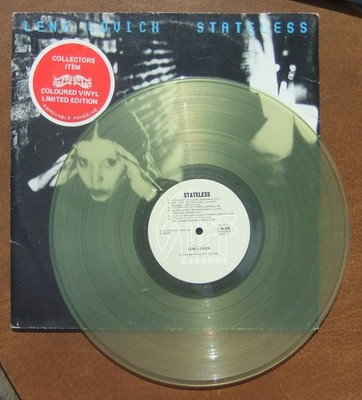 Lene Lovich Stateless Collectors Item Yellow Vinyl Limited Edition LP 1978