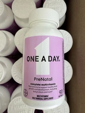 One A Day PreNatal Complete Multivitamin 90 Soft Gels EXP 03/2026 Factory Sealed