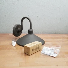 Troy Lighting B3142 Wall Sconce Wall Light, Brooklyn, 12", Heritage Bronze - NEW