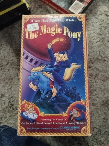 The Magic Pony VHS ~ Vintage ~ Jim Backus - Picture 1 of 2