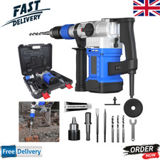 3500W Electric Rotary Jackhammer SDS PLUS Drill Demolition Jack Hammer Concrete
