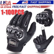 Racing Motorcycle Motorbike Motocross Riding Dirt Bike Full Finger Sports Gloves
