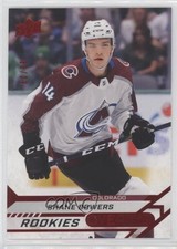 2020-21 Upper Deck Overtime Rookies Red 50/99 Shane Bowers #104 11fi